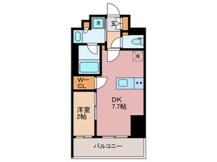 ドゥーエ横濱鶴見の物件間取画像